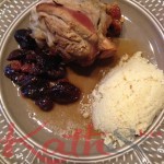 souris d'agneau au miel et aux fruits secs