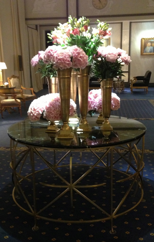 les vases sublimes du Grand Hotel à Stockholm