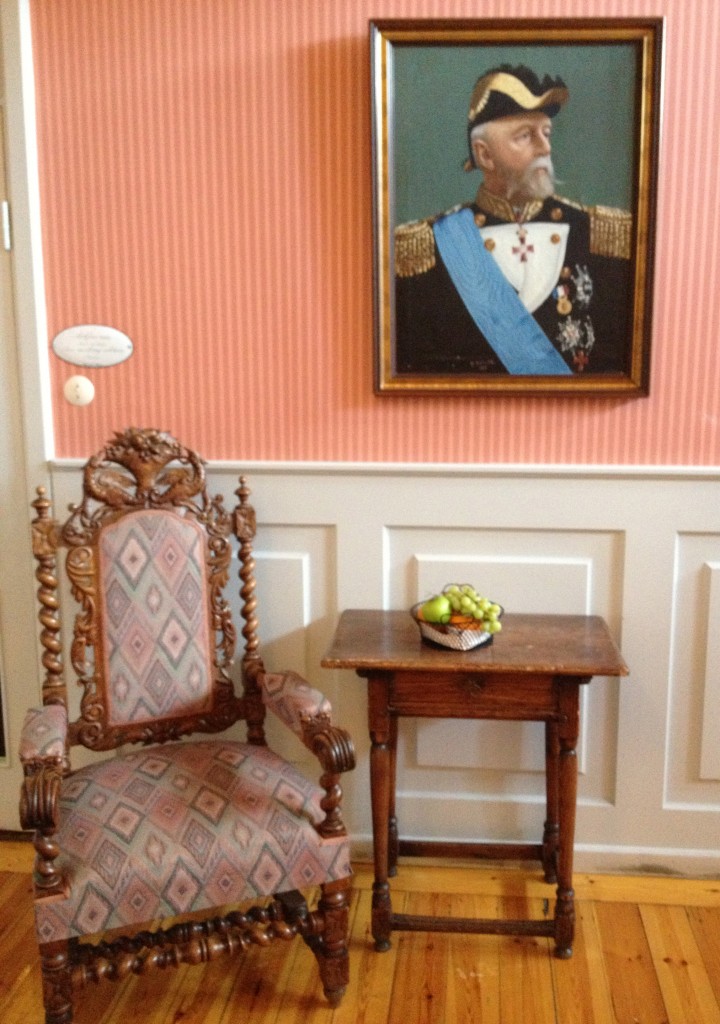 Le Hall de l'hotel de Vaxholm