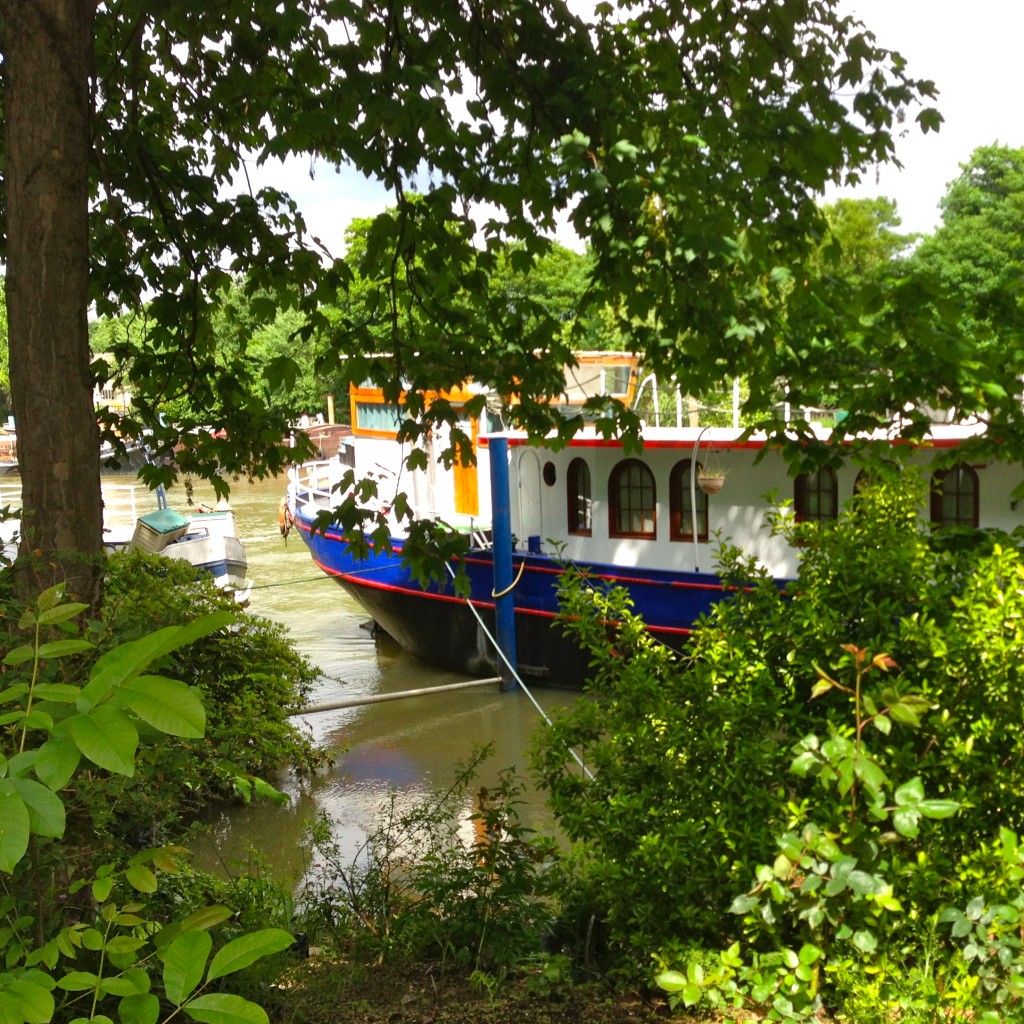 péniche endormie