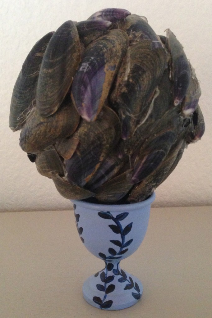 Boule de coquilles de moules