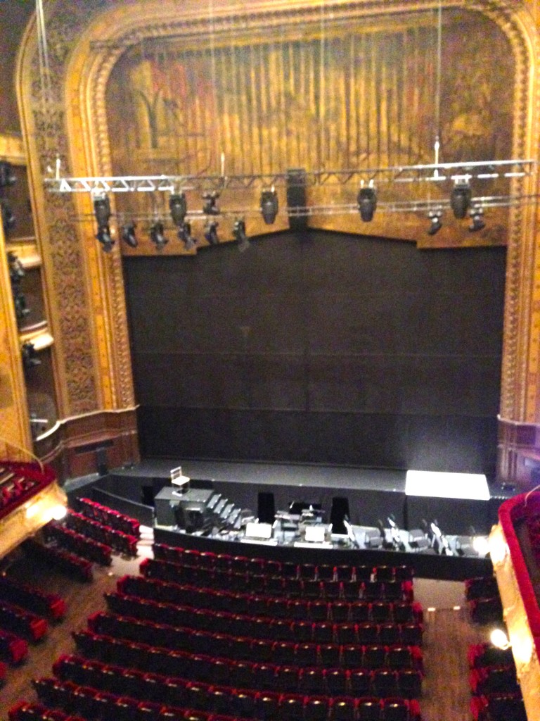 la scène du Châtelet
