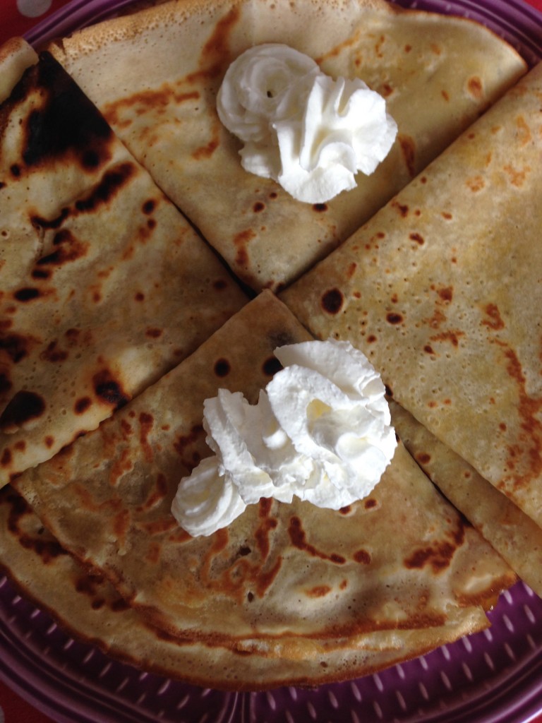 crêpe chantilly