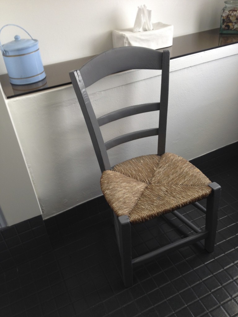 petite chaise relookée