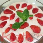 Mousse de fromage blanc aux gariguettes