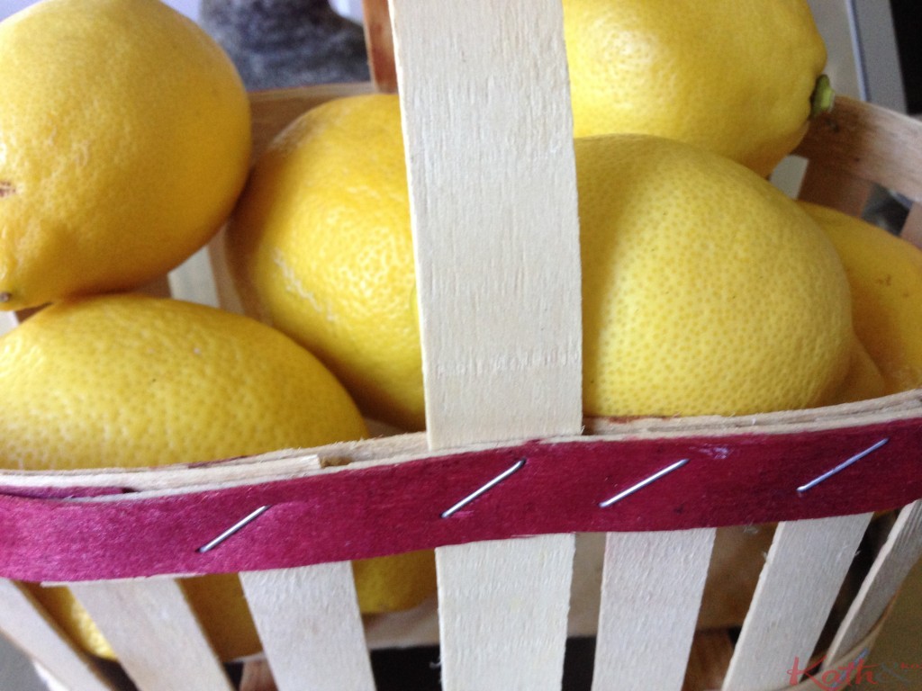 panier de citrons