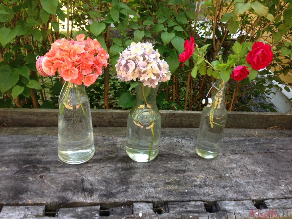trio de vases