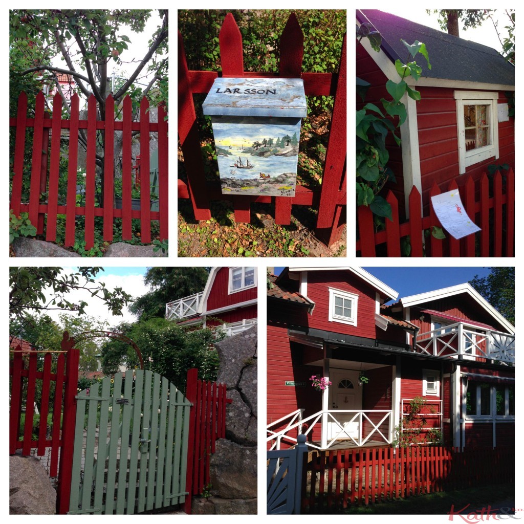 red gates