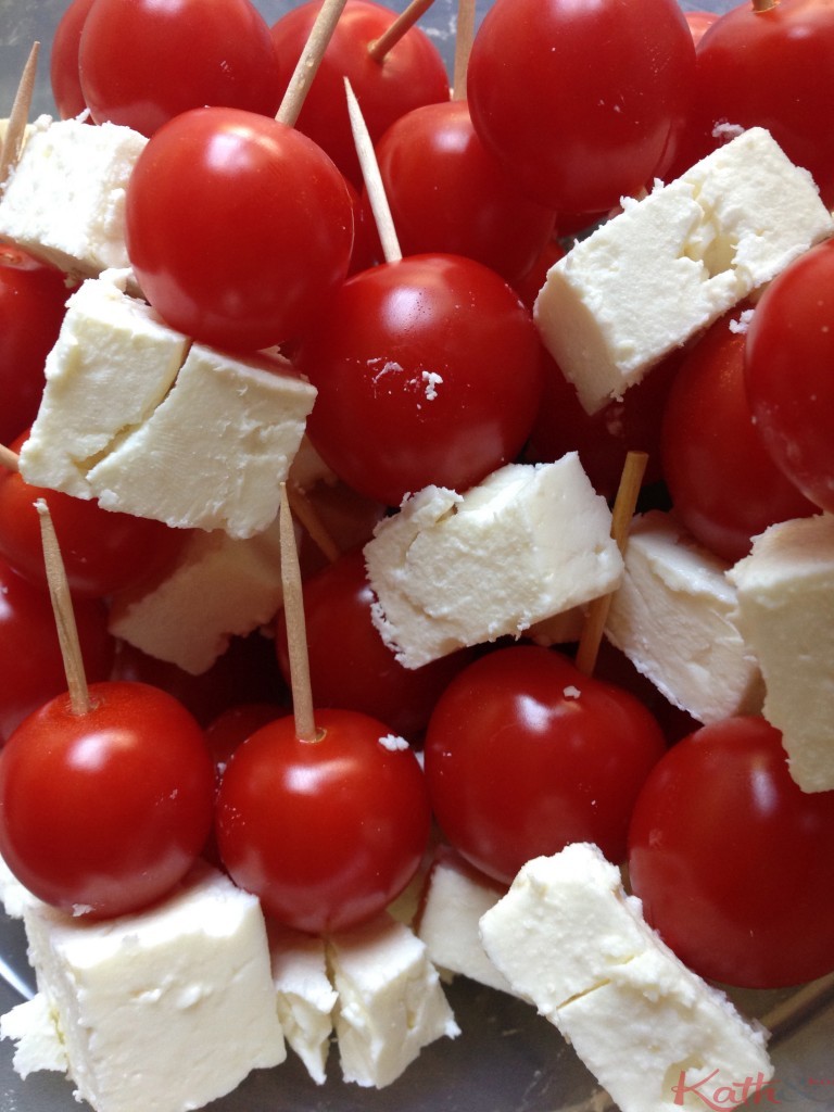 brochette tomates féta
