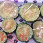 courgettes au miel et au parmesan