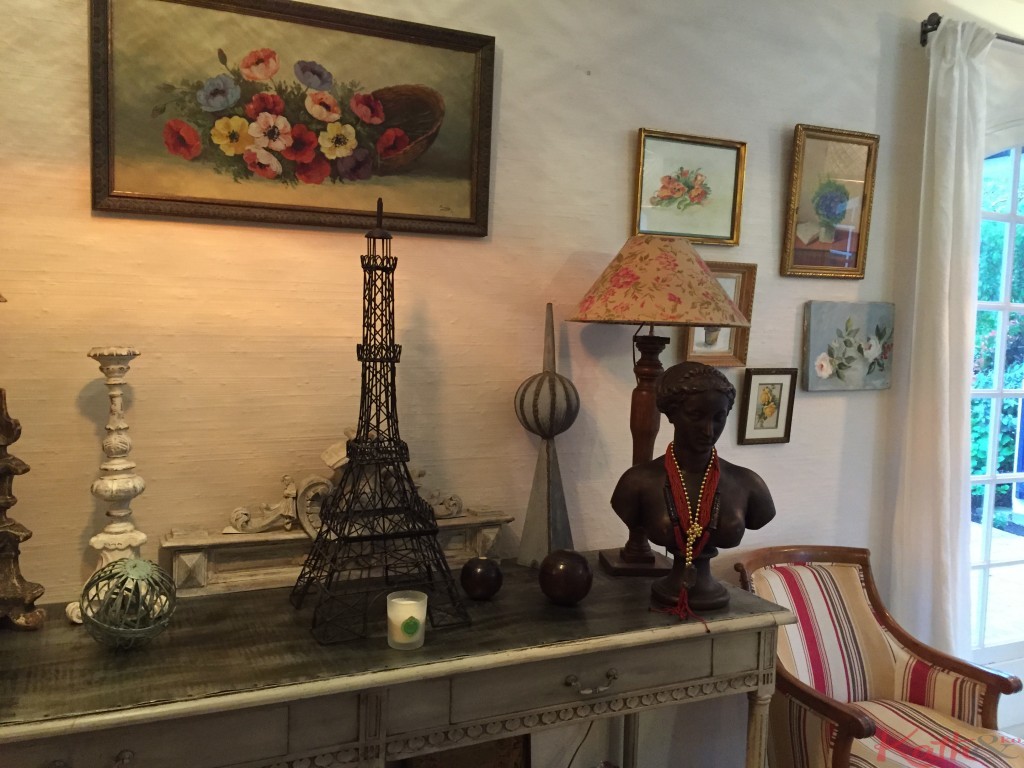 console de l'entrée