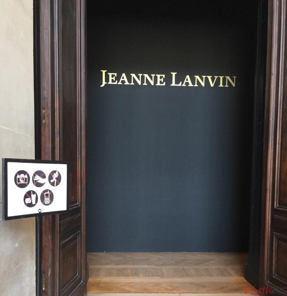 expo Jeanne Lanvin