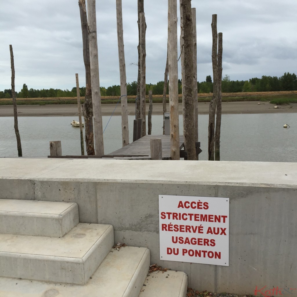 ponton reconstruit après la tempête Xynthia