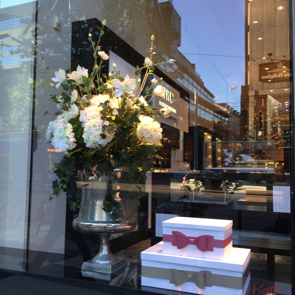 Vitrine du magasin NK (Nordiska Kompaniet)