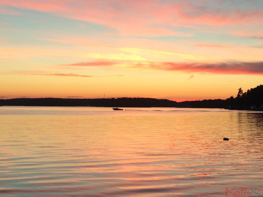 coucher de soleil Skarpö