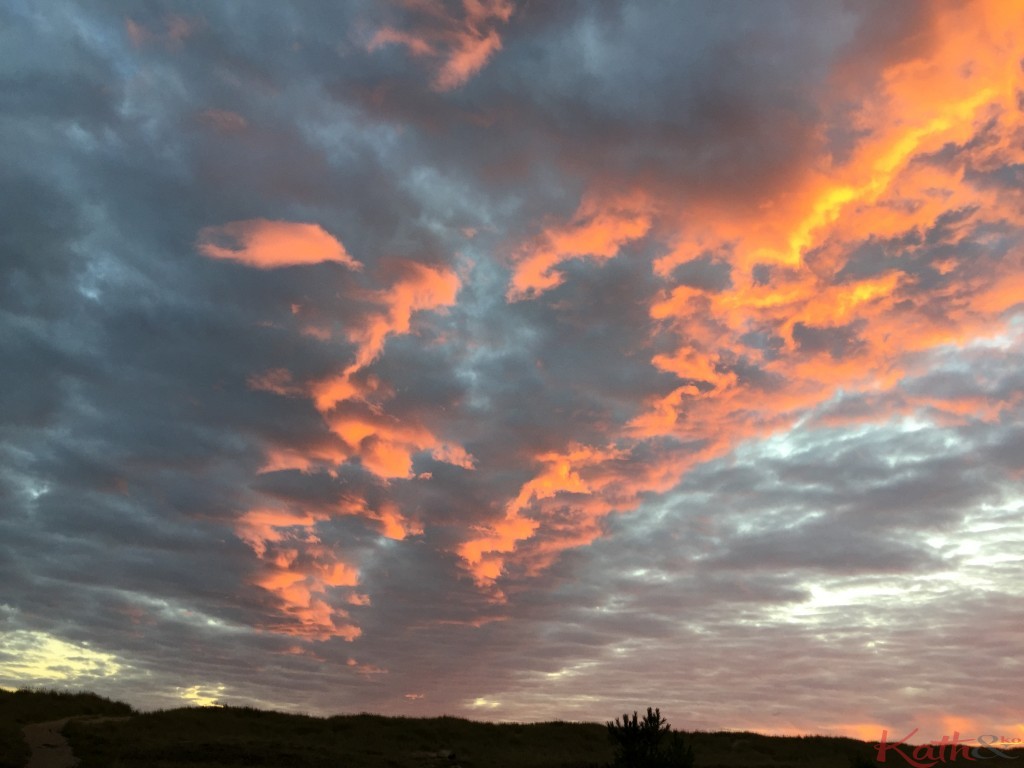 Coucher de soleil Vendée septembre 2015