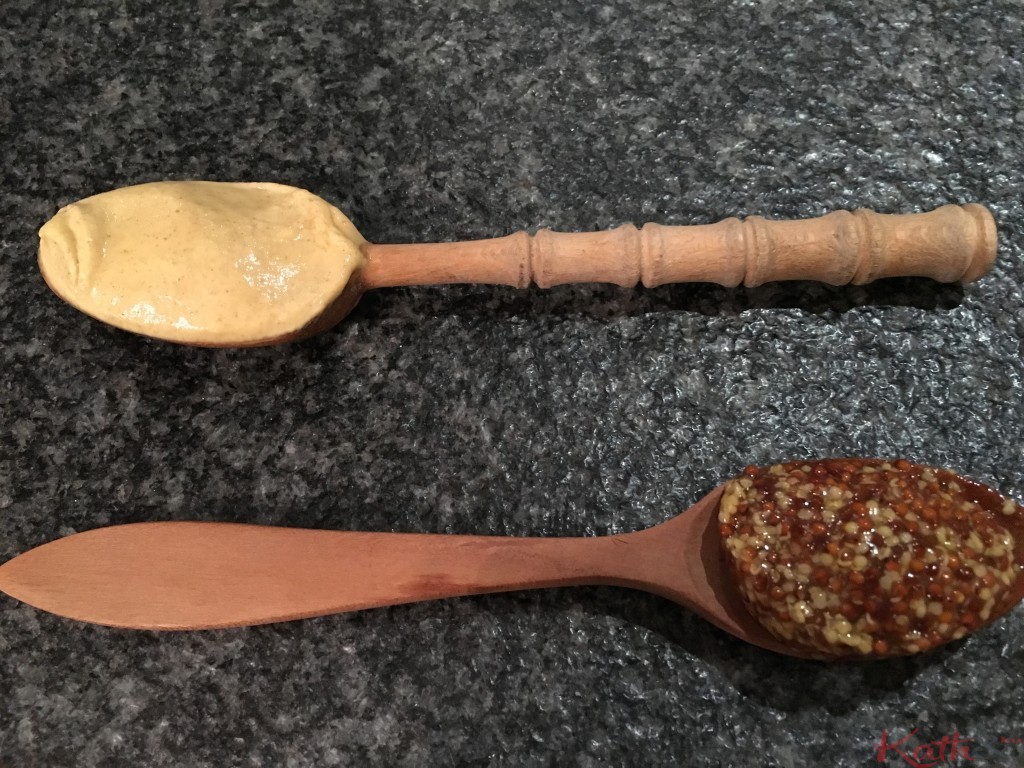 cuillères de moutarde