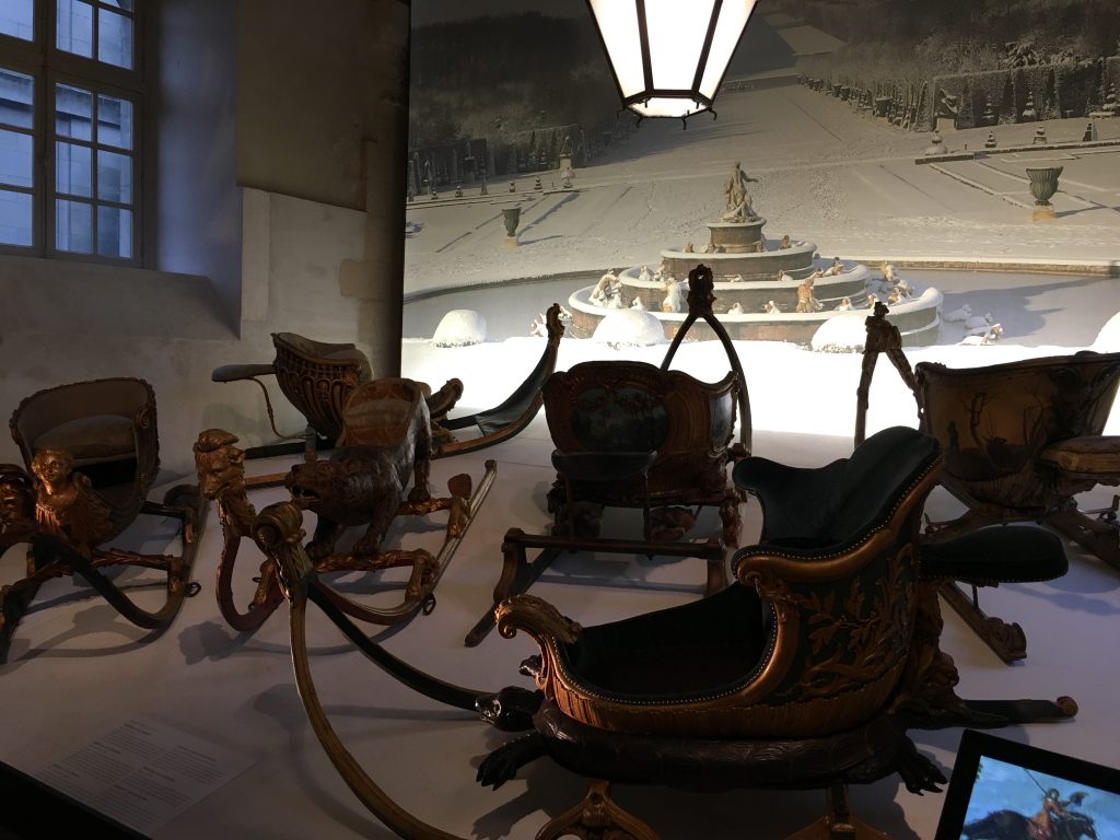 Les traineaux de la cour