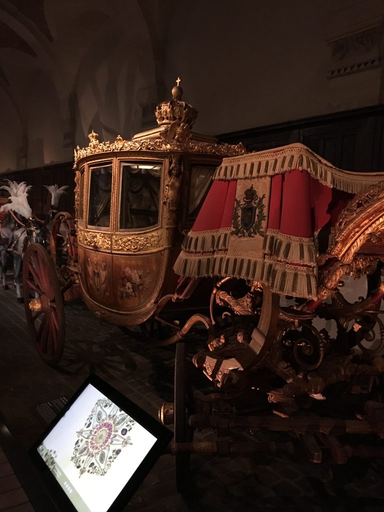 La berline du baptême du Duc de Bordeaux