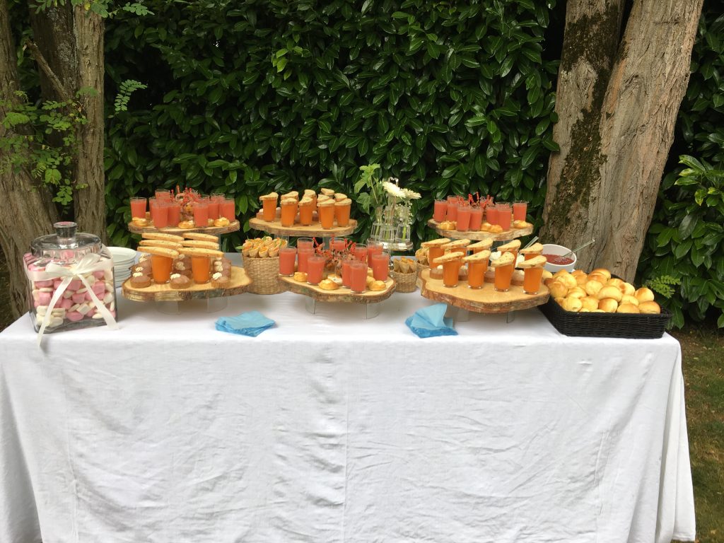 buffet mariage