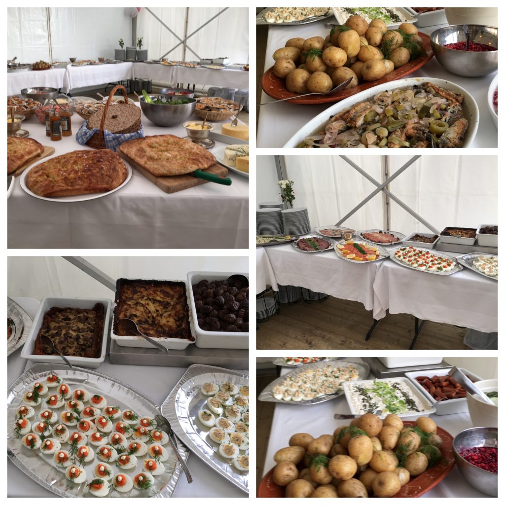 Buffet de mariage Suède