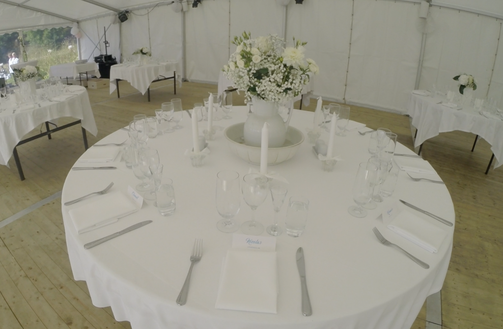 centre de table mariage