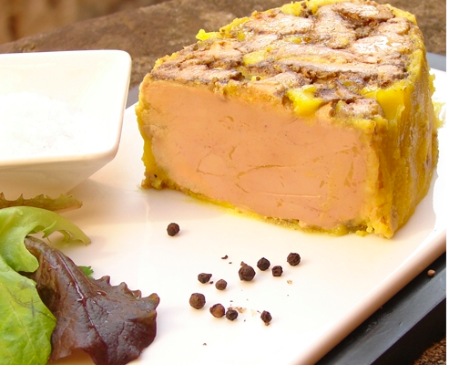 Foie gras à la vapeur