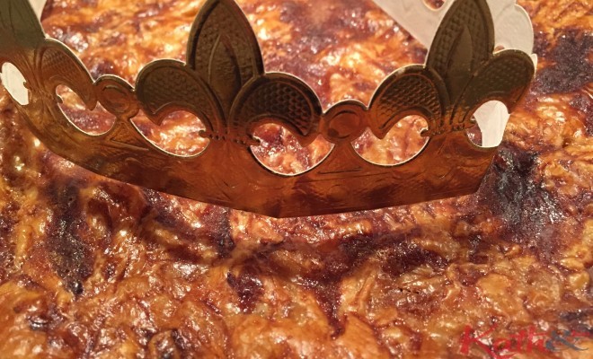 Galette des rois aux pommes et aux poires