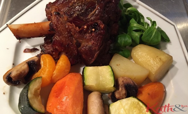 Souris d’agneau aux agrumes