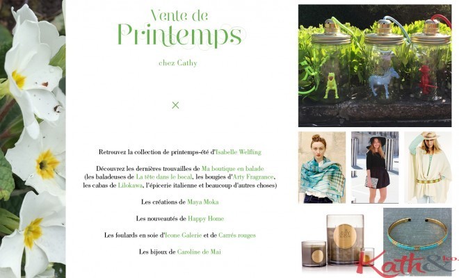 Ma vente de printemps