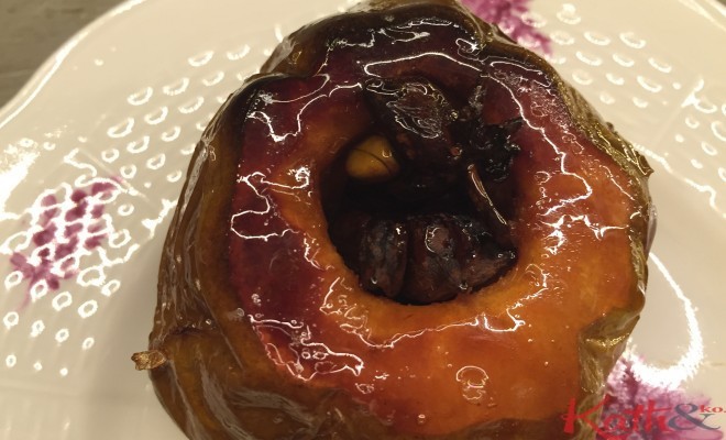 Coings rôtis aux épices