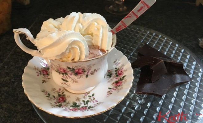 Le  vrai chocolat chaud de grand-mère