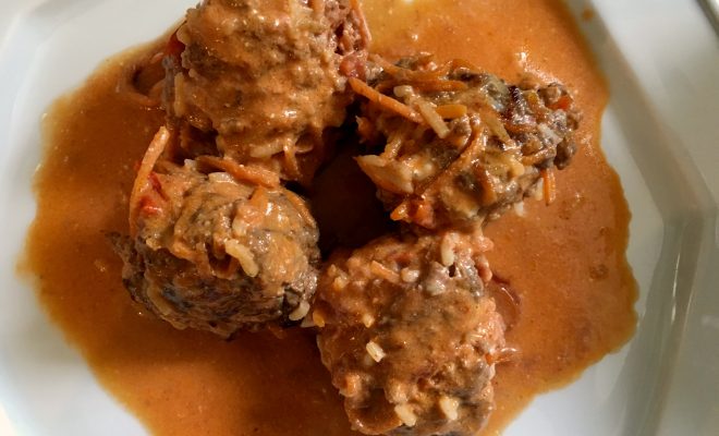 Les Tefteli de Sasha (boulettes de viande)