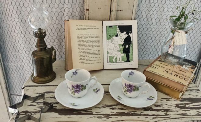Duo de tasses en porcelaine
