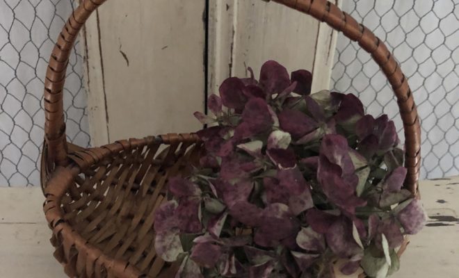 Petit panier vintage