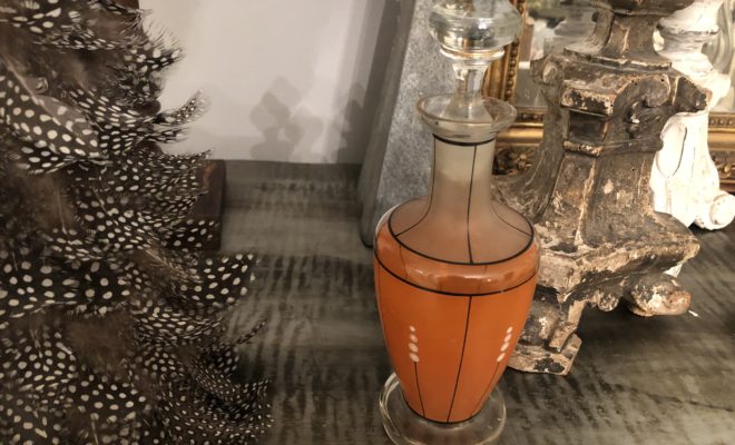 Carafe vintage en cristal